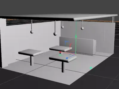CAFETERIA 3D model