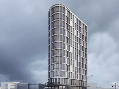 Residential building 3D model