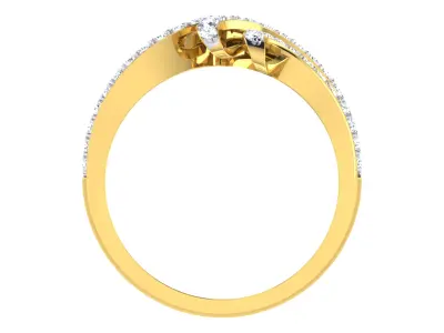 Women Ring  Render 3dm STL OBJ FBX Details 3D print model 271