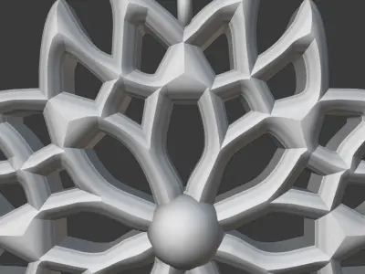 Crescent Pendant Moon Collection 3 3D print model