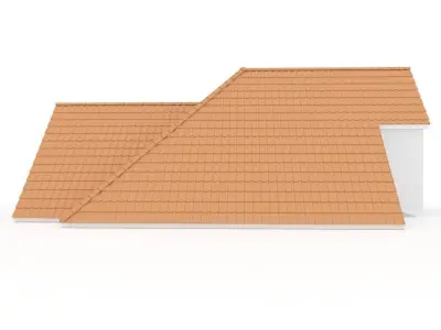 Realistic Roof Shingles 2 3D model