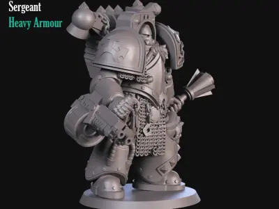 Heavy Armour 3D print model