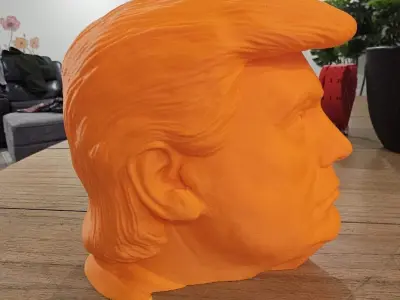 president trump headphone stand  3D print model