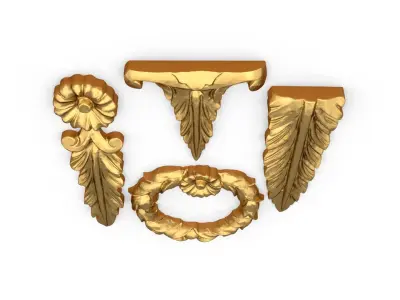 Classic decor ornament 59 3D print model