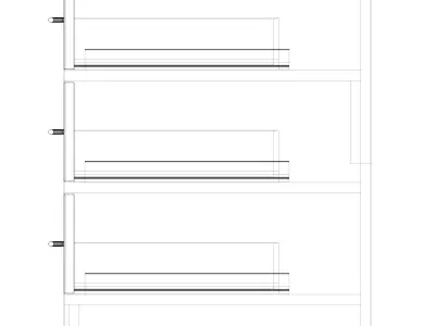 Office Table 3D model