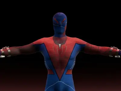 Spiderman 3D Model Low-poly 3D model