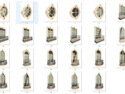 Windows Collections 2 3D model