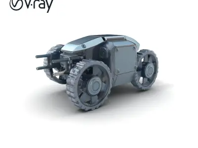 Stealth Infiltration Bot Model Pack with Spy Tools and Camouf... Low-poly 3D model