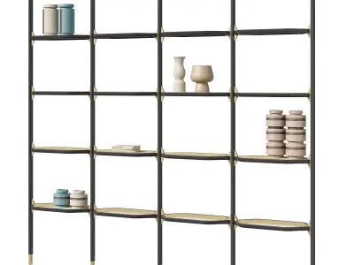 Baxter Libelle bookcase 3D model