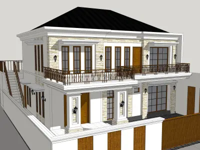 House Classic Design 3D print model