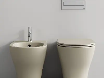 Kerasan Aquatech WC 3D model