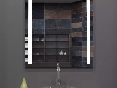 Illuminated Mirror 3 3D model