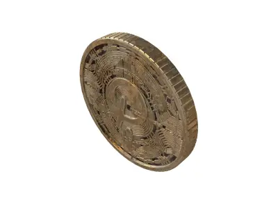Polkadot Coin v8 005 3D model