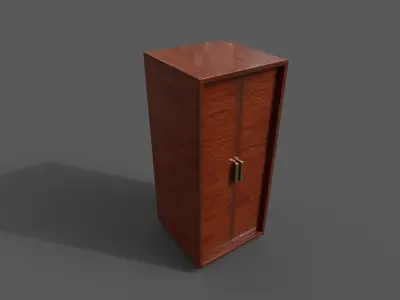 Pack 2 Modern Furniture 3D Model Low-poly 3D model get