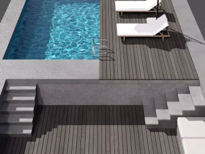SWIMMING POOL NO113 A 3D model