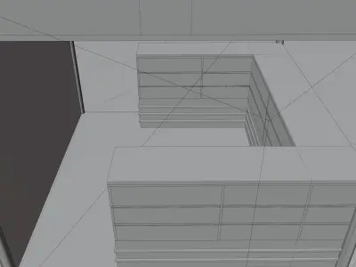 Donut Stand 3D model