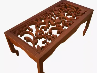 Table Decor 3D model purchase