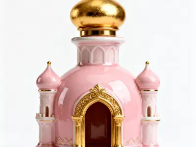 Royal Essence Perfume Palace 3D Model Low-poly 3D model