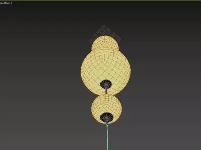 Imperium Loft Beads Perdant Lamp Low-poly 3D model