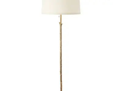 Organic Floor Light Lamp 3D model