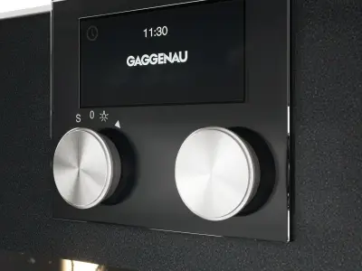 Gaggenau BS470101 and BS474101 Combi-steam oven 400 series  3D model