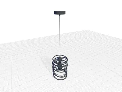 Axten Light Geometric Pendant 3D model