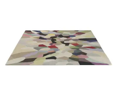 Palette Rug 3D model