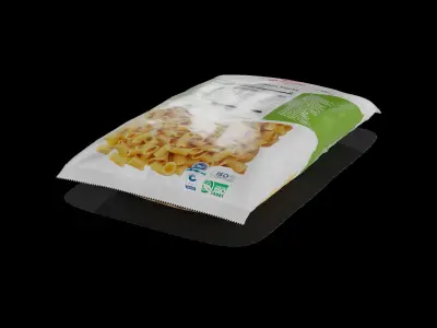  macaroni vermicelli shells and shapes Macaroni Pasta Low-poly 3D model