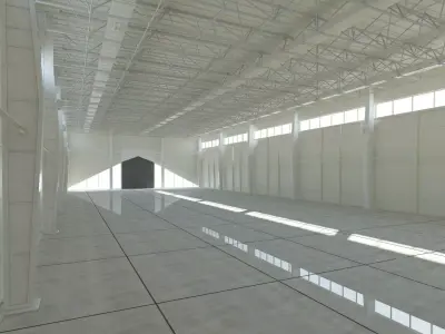 warehouse 5 interior 3D model
