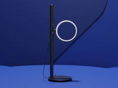 Table lamp 3D model 34