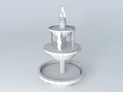 Fountain Free 3D model