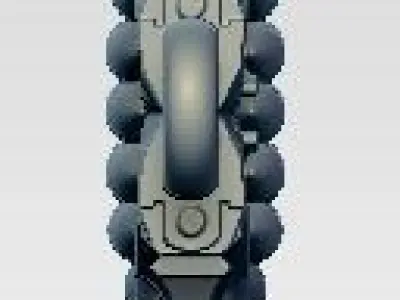 Gunster cross pendant 3D print model