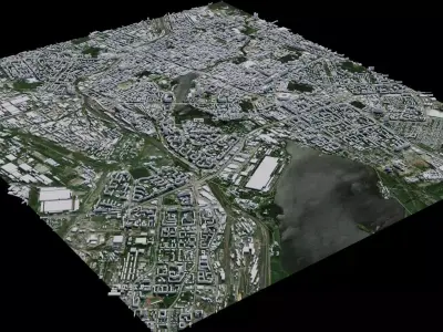 Yekaterinburg - Russia 3D model