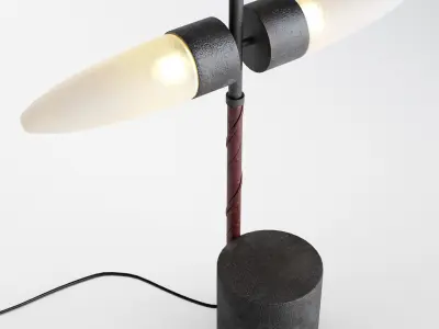 Bull Table Lamp 3D model