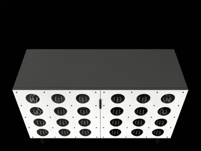 Ralph Pucci Spinoza Chest 3D model