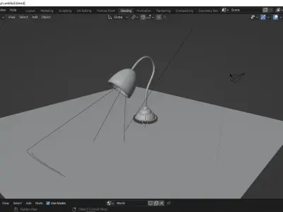 lamp 3d model Free 3D model