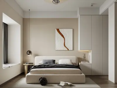 apartment interior scenes    3D model 6