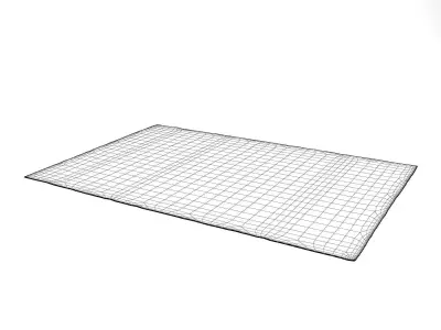 Moroccan Collection Carpet 3D model