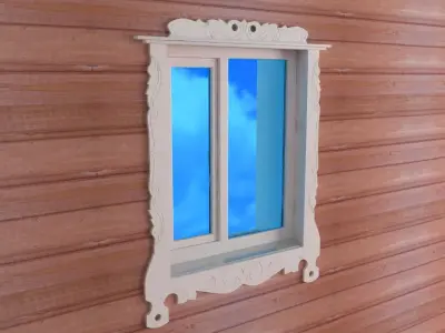 jamb on the window 3D model