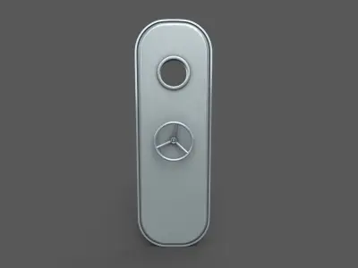 Pressurized Door Low-poly 3D model