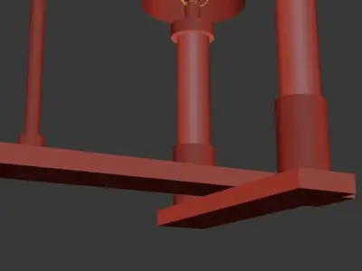 TRIANON CEILING LIGHT 3D model