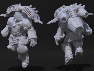 Black Knights - Hussars 3D print model