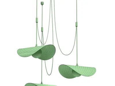 Montera 3 pendant lamp 3D model
