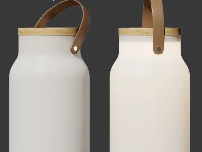 Milk Solar lamp Ethimo 3D model