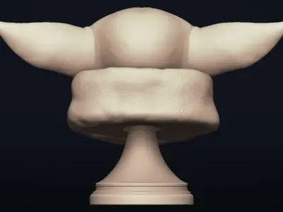 Baby Yoda - Star Wars The Mandalorian - printable 3D print model