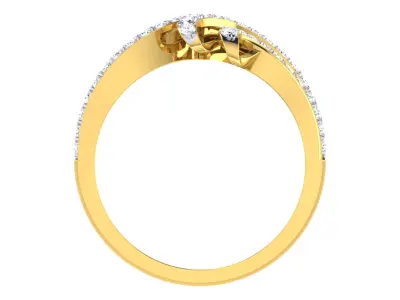 Women Ring  Render 3dm STL OBJ FBX Details 3D print model 271