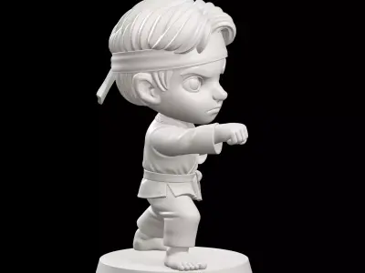 Karate Kid Daniel San 3D print model