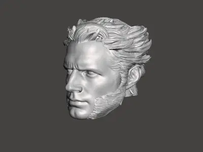 Henry Cavill as Wolverine 3D model