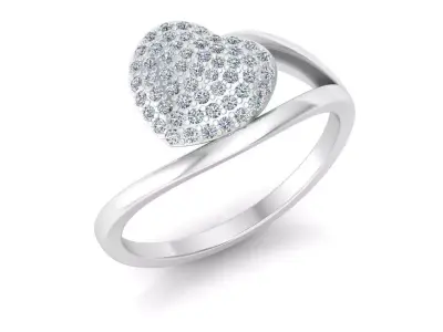 Silver Stone leaf 3D model