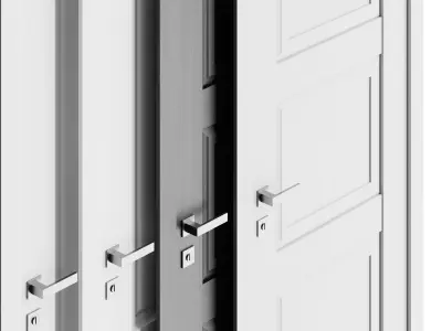 Interior doors 023 3D model